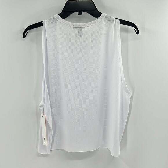 Aqua Athletic Women's Mesh Tank Top - White - Medium - New with tags - Picture 4 of 4